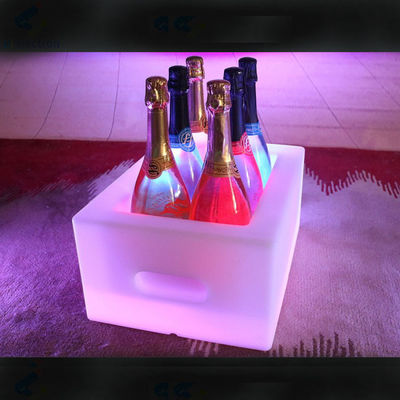 16색 변경 PE 플라스틱 LED 얼음 버킷 IP65 물 저항 맥주 샴페인