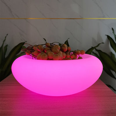 SMD 5050 LED 과일 그릇 재충전 16 색상 변경 파티