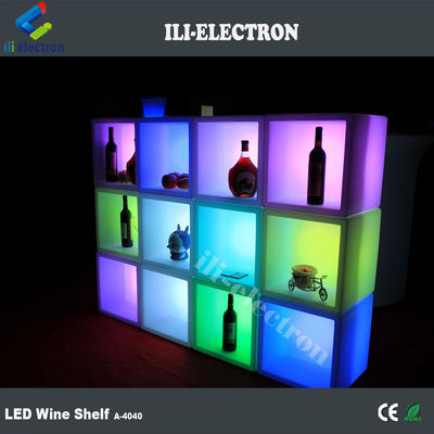 재충전 가능한 방수 플라스틱 LED 정면 얼음 버킷