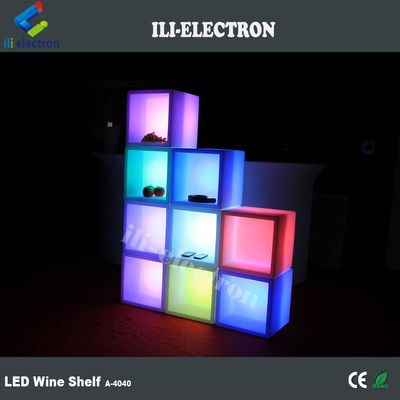 재충전 가능한 방수 플라스틱 LED 정면 얼음 버킷