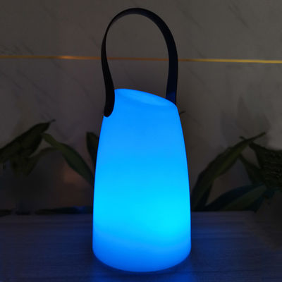 플라스틱 휴대용 LED 램프 정원용 무선 원격 제어