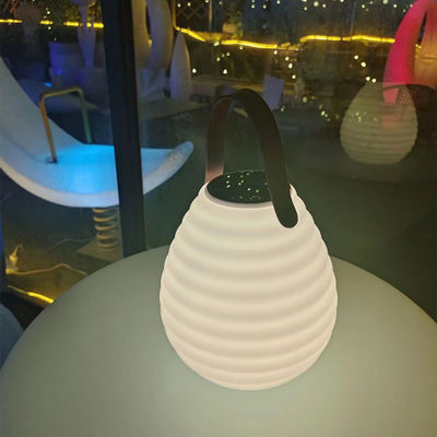 물방울 모양 휴대용 LED 랜턴 3500K 정원 야외용