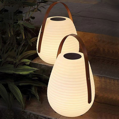 물방울 모양 휴대용 LED 랜턴 3500K 정원 야외용