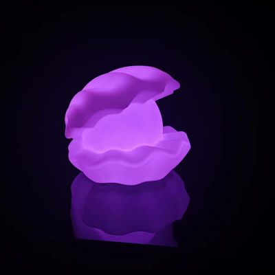 16 색상 변경 무선 밤 빛 RGB LED 조개 빛