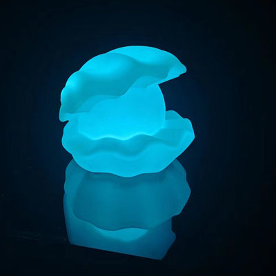 16 색상 변경 무선 밤 빛 RGB LED 조개 빛