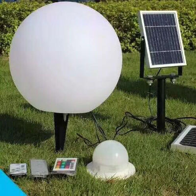 IP65 방수 태양광 볼 램프, LED 색상 변경 광 볼 정원