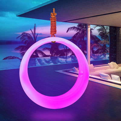 patio decor 의자 LED 스윙 LED 링 라이트