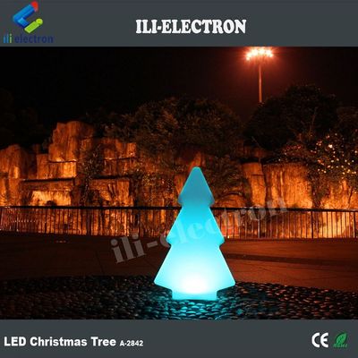 플라스틱 LED 야외 빛 빛 나무 모양 크리스마스 장식