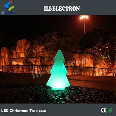 플라스틱 LED 야외 빛 빛 나무 모양 크리스마스 장식