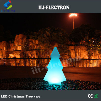 야외 LED 빛 크리스마스 트리 모양의 빛 휴가