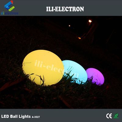 방수 플라스틱 LED 빛 공 사용자 정의 색상