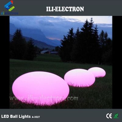 방수 플라스틱 LED 빛 공 사용자 정의 색상