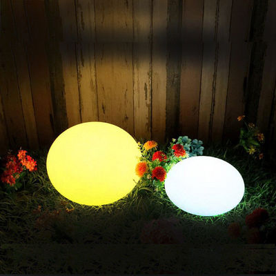 16 색을 바꾸는 플라스틱 LED 광택 바위