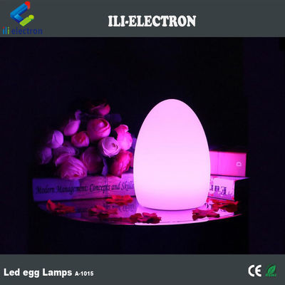 조명 미니 달걀 모양 LED 조명 16 색상 리모컨으로 변경