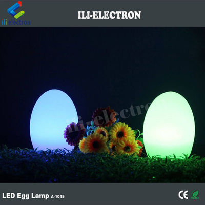 USB 충전 플라스틱 달걀 모양 LED 조명 무선 재충전 리?? 배터리