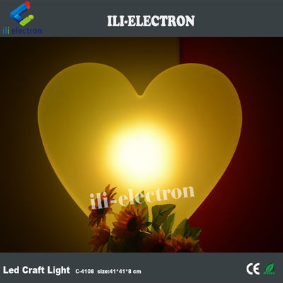 플라스틱 수영장 반짝이는 빛, LED 심장 빛 다채로운 변화 재충전