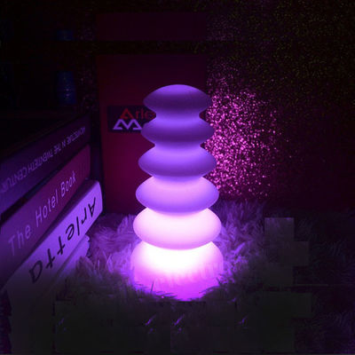 16 색상 변경 플라스틱 LED 테이블 램프