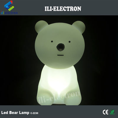 만화 곰 재충전 LED 테이블 램프