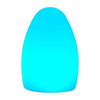 색을 바꿀 수 있는 빛나는 플라스틱 LED 계란 램프