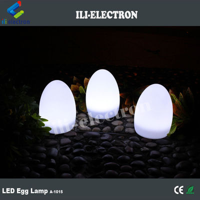 달걀 모양의 플라스틱 LED 테이블 램프