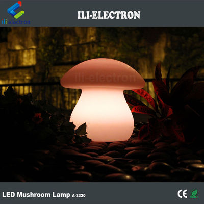 현대 플라스틱 LED 빛나는 버섯 램프