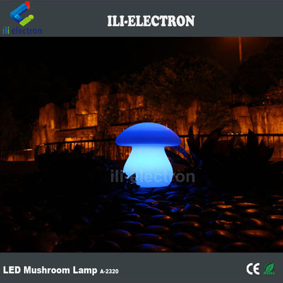 현대 플라스틱 LED 빛나는 버섯 램프