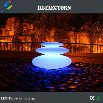 재충전 가능한 다색 LED 플라스틱 선 램프