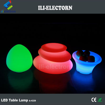재충전 가능한 다색 LED 플라스틱 선 램프