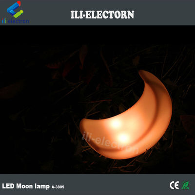 빛나는 달 모양의 LED 테이블 램프