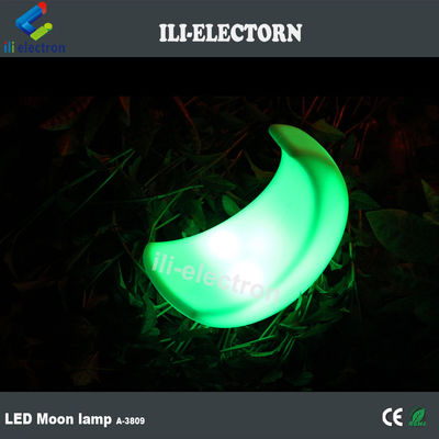 빛나는 달 모양의 LED 테이블 램프