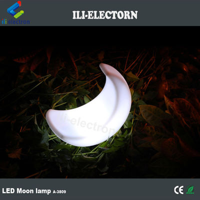 빛나는 달 모양의 LED 테이블 램프