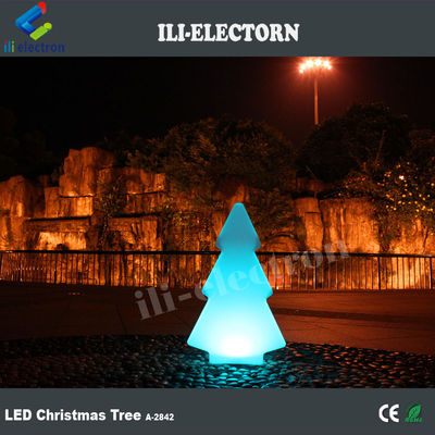 야외 플라스틱 LED 조명 장식 파티 나무
