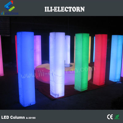 인파라드 원격 제어 다채로운 LED 장식 플라스틱 결혼식 기둥 기둥