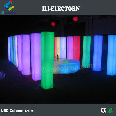 인파라드 원격 제어 다채로운 LED 장식 플라스틱 결혼식 기둥 기둥