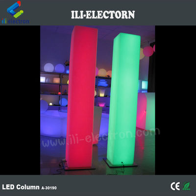 인파라드 원격 제어 다채로운 LED 장식 플라스틱 결혼식 기둥 기둥