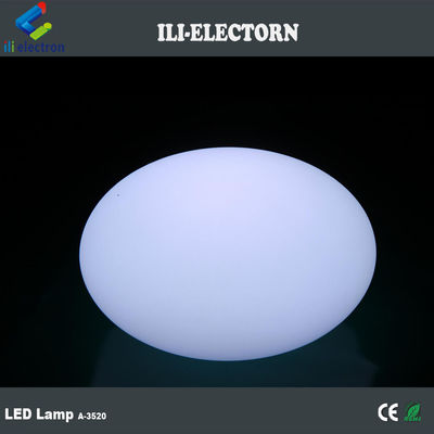 반짝이는 환상적인 플라스틱 재충전 가능한 LED 타원형 장식 볼 바 가구