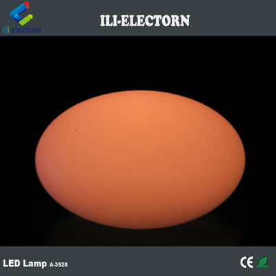 반짝이는 환상적인 플라스틱 재충전 가능한 LED 타원형 장식 볼 바 가구