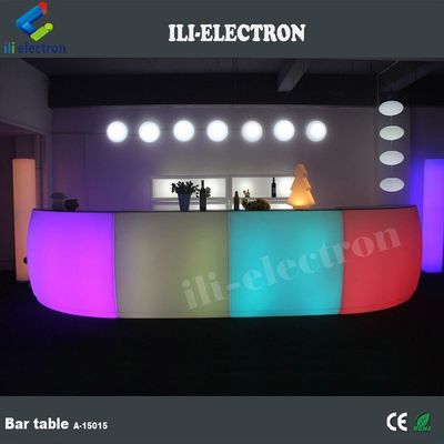 플라스틱 다채로운 조명 현대 가정용 미니 바 카운터 디자인 판매