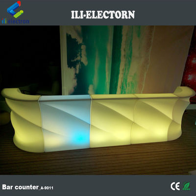 새로운 PE 플라스틱 다채로운 휴대용 상업용 LED 조명 바 세트