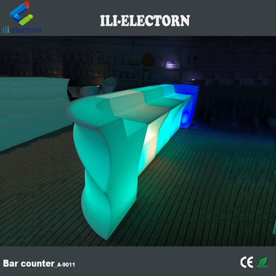 새로운 PE 플라스틱 다채로운 휴대용 상업용 LED 조명 바 세트