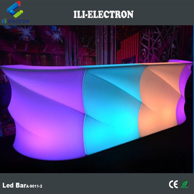 파동 모양 LED 바 테이블 / LED 바 카운터 / 최고 판매 LED 바 카운터