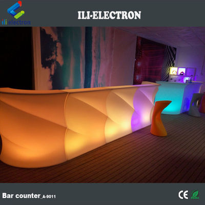 파동 모양 LED 바 테이블 / LED 바 카운터 / 최고 판매 LED 바 카운터
