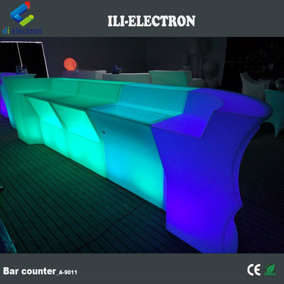 파동 모양 LED 바 테이블 / LED 바 카운터 / 최고 판매 LED 바 카운터