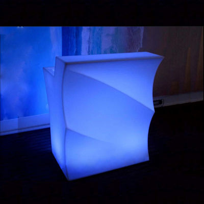 재충전 가능한 플라스틱 휴대용 LED 바 테이블