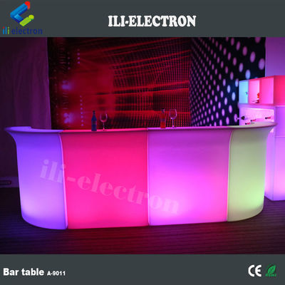 빛나는 칵테일 테이블 / 빛 이동 칵테일 바 카운터 / LED 휴대 칵테일 바