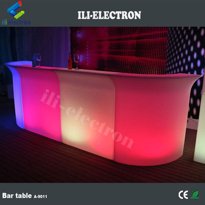 빛나는 칵테일 테이블 / 빛 이동 칵테일 바 카운터 / LED 휴대 칵테일 바
