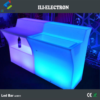 빛나는 칵테일 테이블 / 빛 이동 칵테일 바 카운터 / LED 휴대 칵테일 바