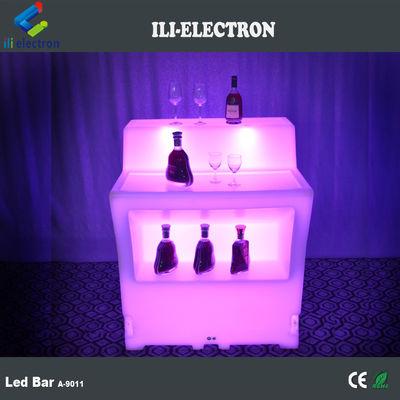 빛나는 칵테일 테이블 / 빛 이동 칵테일 바 카운터 / LED 휴대 칵테일 바