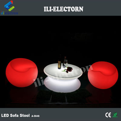 정원 바 플라스틱 LED 라이트 업 가구 발판 테이블 방수