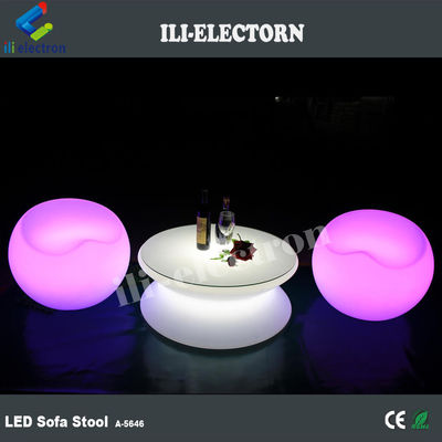 정원 바 플라스틱 LED 라이트 업 가구 발판 테이블 방수